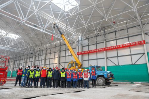 九院項(xiàng)目動(dòng)態(tài) 一汽紅旗新能源汽車工廠焊裝車間機(jī)械化鋼結(jié)構(gòu)開工
